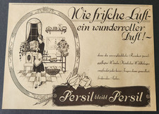 3. Persil Waschmittel Werbeanzeige Werbung Reklame 1929