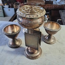 Ianthe Silber Teller Konvolut