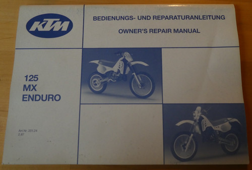Original ktm 125 enduro - 125, mx
