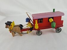 Vintage! Steinbach Holz Pferdewagen - Volkskunst aus Hohenhameln - Zigeunerwagen