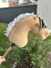 Hobby Horse Pferde Steckenpferd Norweger Fjordpferd Handarbeit Blond