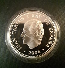 10 Euro Spanien 2004 925er