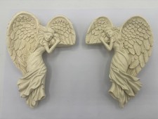 Paar Engel Ornament Türrahmen