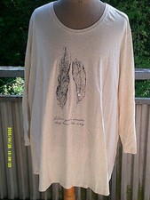 Mia Moda Longshirt,beige melan.Gr.58.Neu