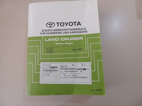 2002 werkstatthandbuch - 08.2002,