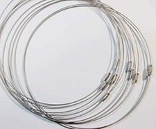 10stk Schmuckdraht Stahl