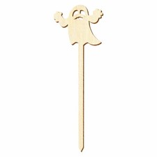 Holz Blumenstecker Gespenst -