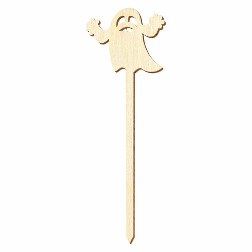 Holz blumenstecker gespenst - blumenstecker,
