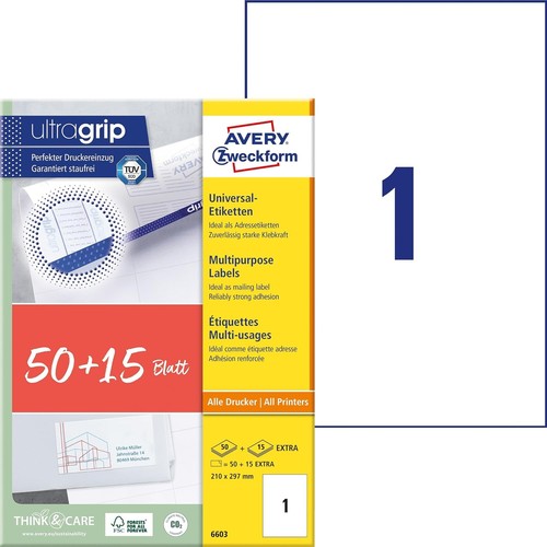 Avery zweckform 6603 - avery,