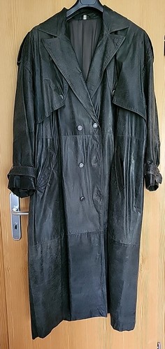 Ledermantel vintage - ledermantel, l