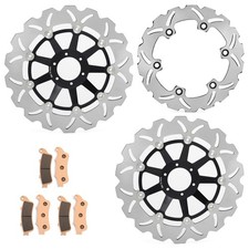 für Honda CBR 1100 XX Super Blackbird 1997 98 Bremsscheiben vorne hinten Beläge