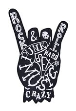 ak64★Heavy Metal Hand Rock