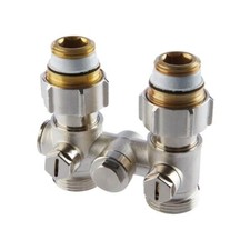 Einrohr-Hahnblock G3⁄4"M x