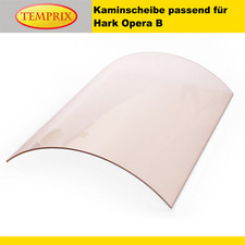 Kaminglas gebogen für Hark