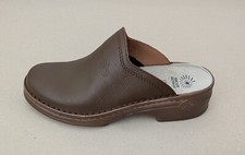 Helix leder clogs braun - leder,