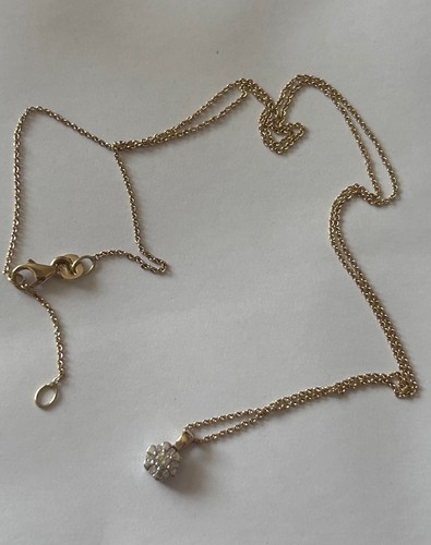Damen kette mit brillant - mit,