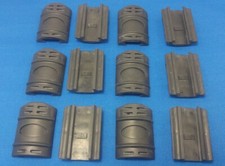 Railcover Gummi 12Stck Schwarz