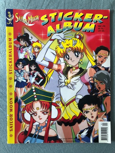 Sailor moon rotes - sailor, stickeralbum