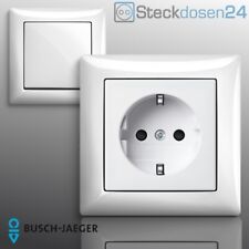Busch Jaeger Balance SI 914 Schalter Steckdosen Alpinweiß Busch Jäger 