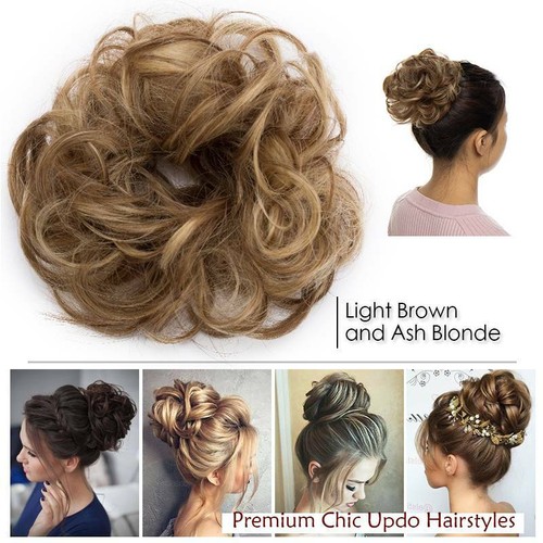 Messy hair bun haarteil - messy,