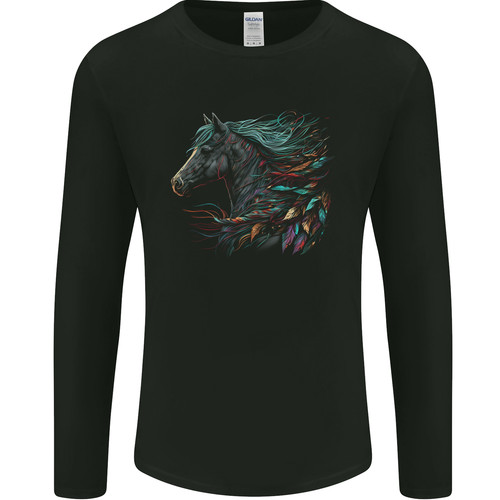 Fantasie pferd mit federn - fantasie,