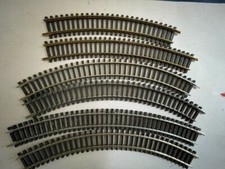 6 lang Fleischmann Gleise HO Gleis Material Anlagenbau R415 R357/5 6025 R369 ´45