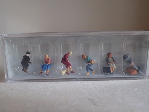 Preiser sitzende reisende - preiser,