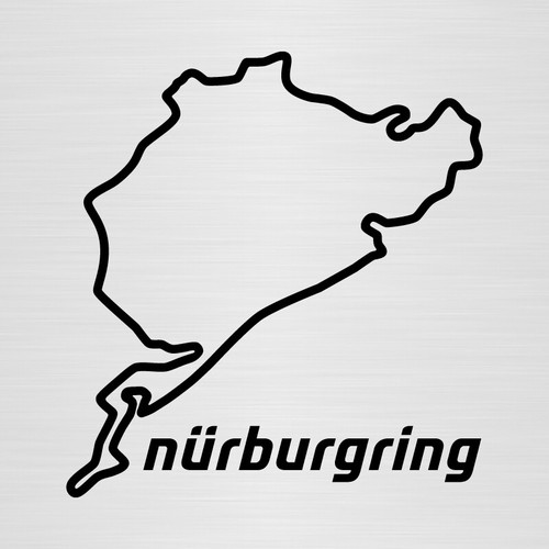 Pegatina nurburgring vinilo - pegatina,