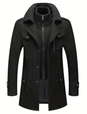 Herrenjacke/ lässiger Mantel