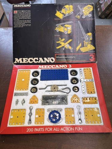 Vintage meccano set - set, 3,
