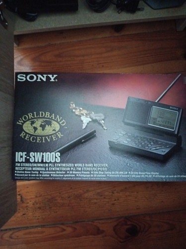 Sony icf sw100s worldband - icf-sw100s,