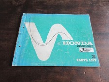 Honda CB550F2 1978  Parts list