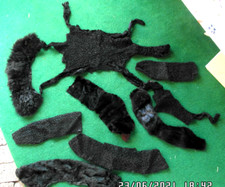 Konvolut Fellreste antik Pelz