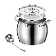 Edelstahl Fettbehälter