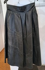 Echtlederrock Maxirock Gr. 36
