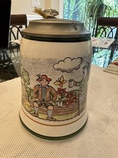 Keramik-Bierkrug Privat