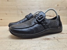 RIEKER DAMENSCHUHE SLIPPER LOAFER MOKASSIN FREIZEITSCHUHE Gr:39 UK:6 SCHWARZ