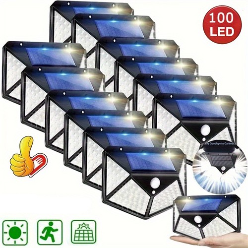 100 led solarlampe garten - 100,