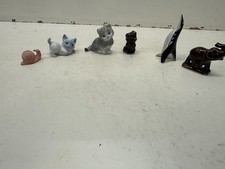 Keramik Figuren Tiere  6Stück