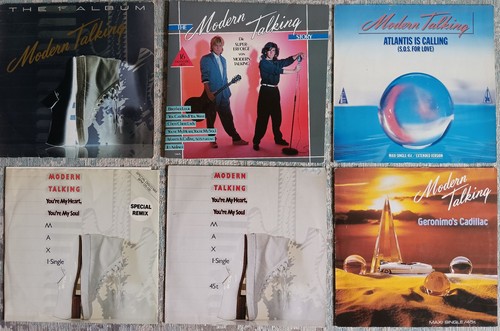 Vinyl modern talking 2lp 1 - talking:2lp,
