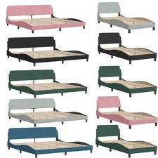 vidaXL Bett mit Matratze