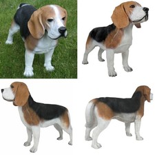 Deko Figur BEAGLE Hund braun