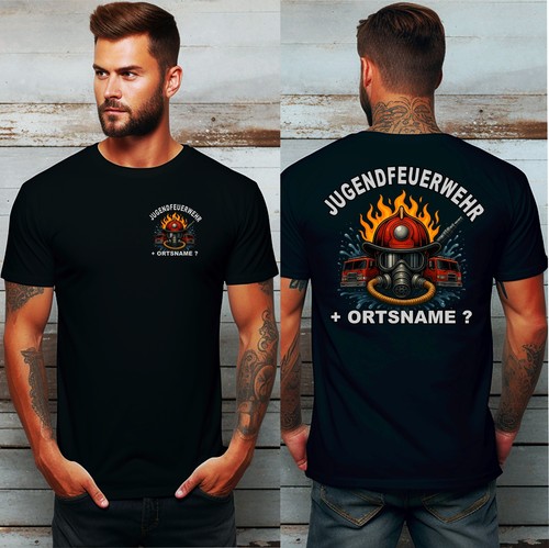 Jugendfeuerwehr shirt - jugendfeuerwehr, t-shirt