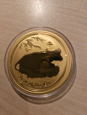 Goldmünze Year of the ox