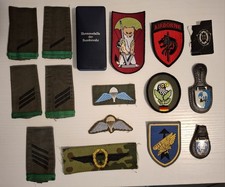 Fallschirmjäger, Springer Abzeichen, Patch, Bundeswehr, Airborne, Dienstgrad