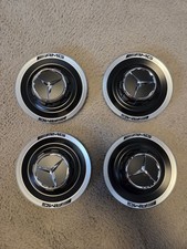 4x Original Mercedes AMG Nabendeckel Kappen A0004005700 A0004005800