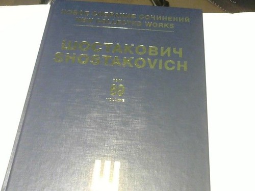 New collected works - of, dmitri
