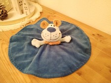 ++ KIK Hund blau, rund -
