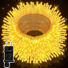LED Lichterkette Strom 10M/20M/30M/50M/100M Beleuchtung Au en Innen Weihnachten