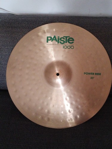 Power ride becken - ride, paiste